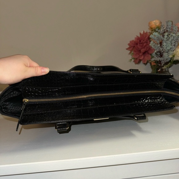 Kate Spade Elissa Bristol Large Black Croc Tote Bag - Like New with No Flaws! ♠️ - Picture 12 of 12